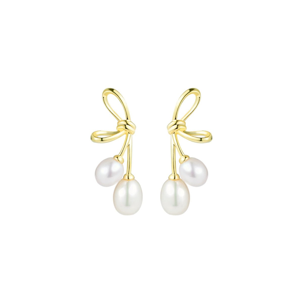 Cherry Bomb Drop Red Earrings