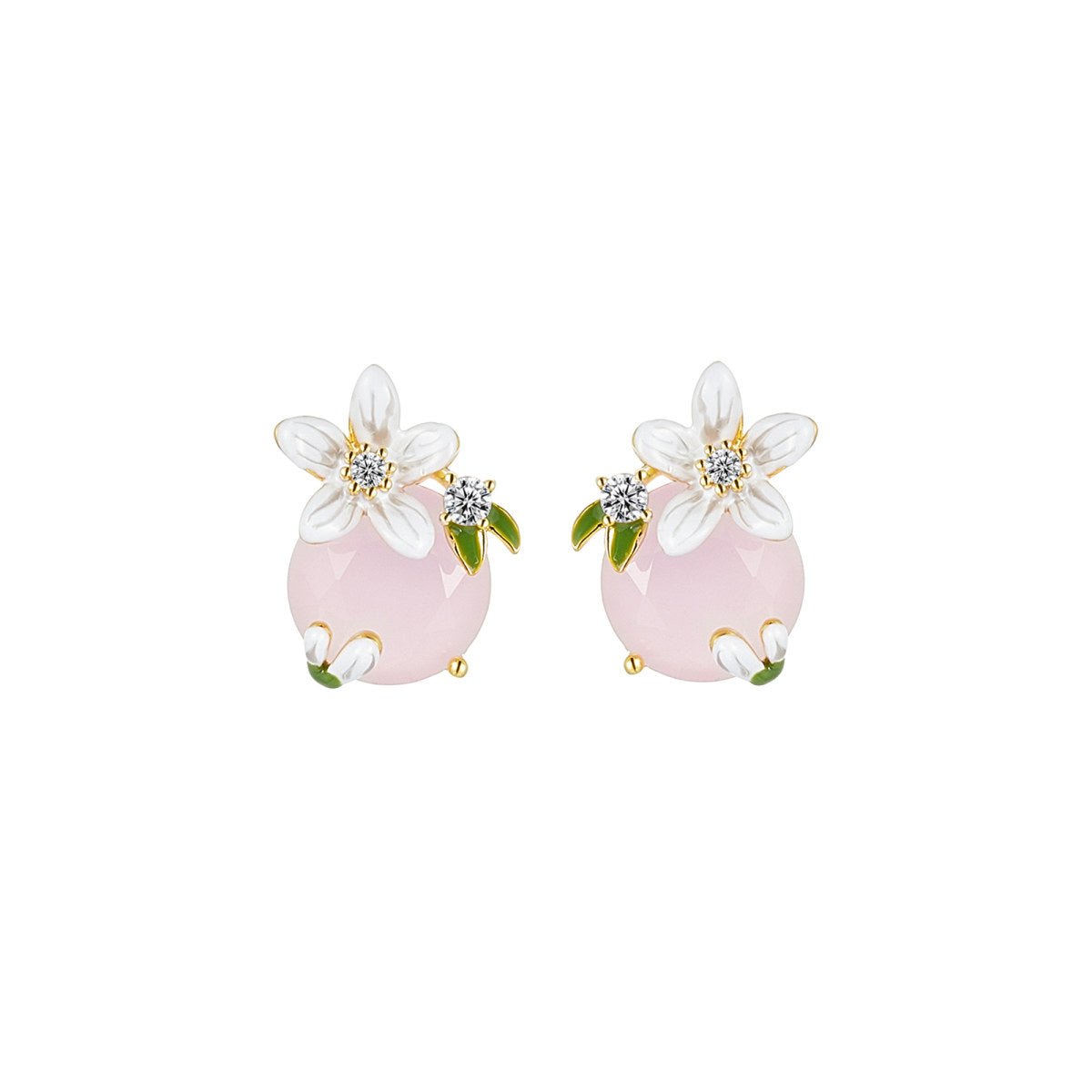 Sping Honey Blossom Pink Earrings