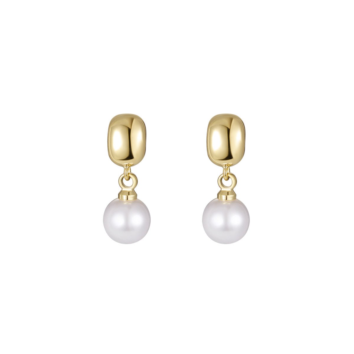 Victorian Seed Gold Earrings