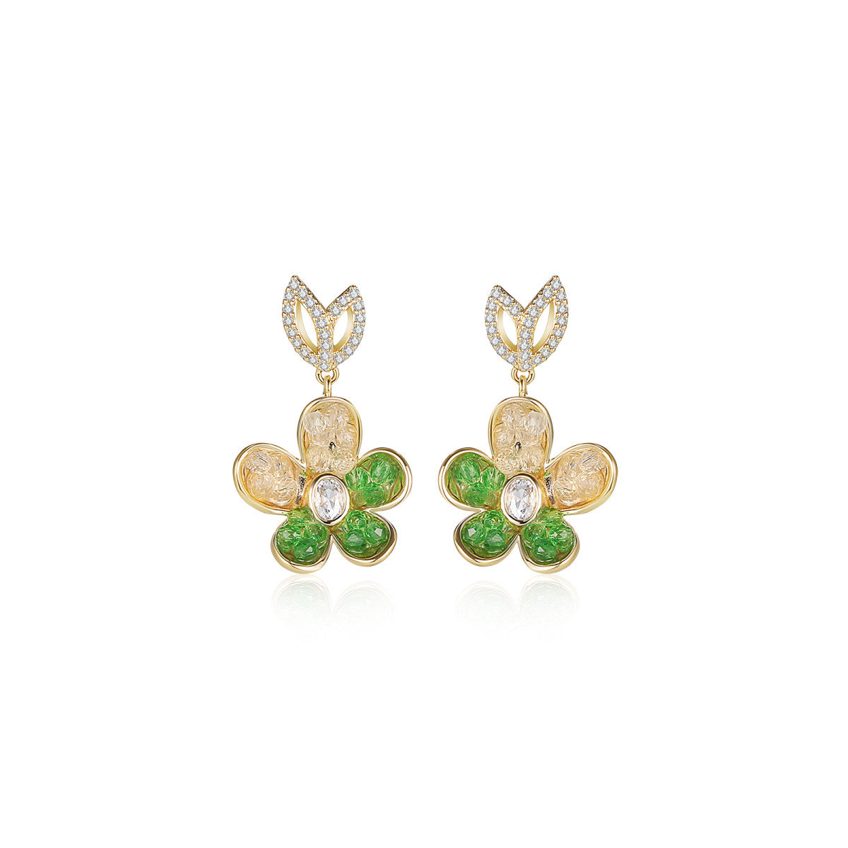 Legend Idyllia Green Earrings