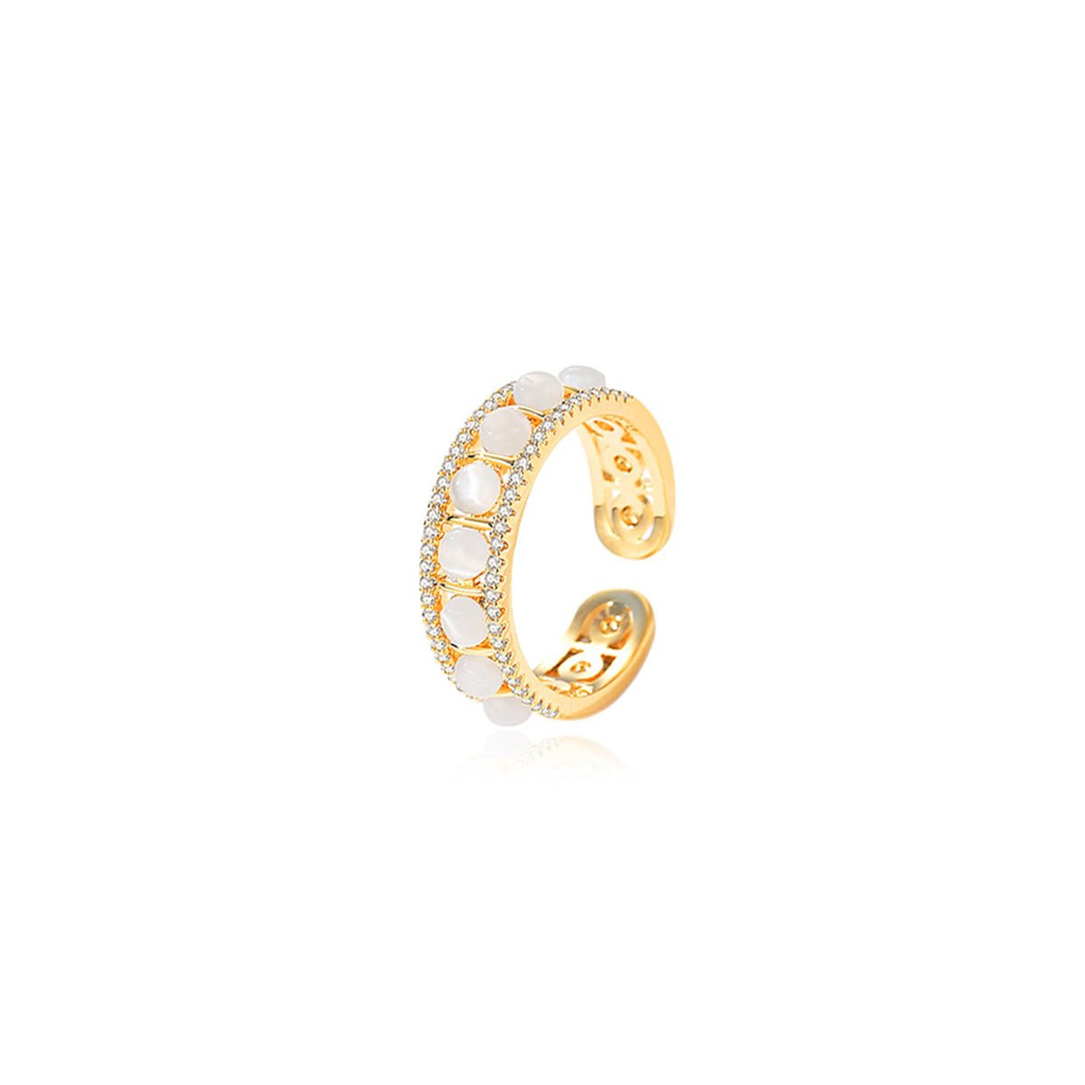 Pretty Scream Gold Ring