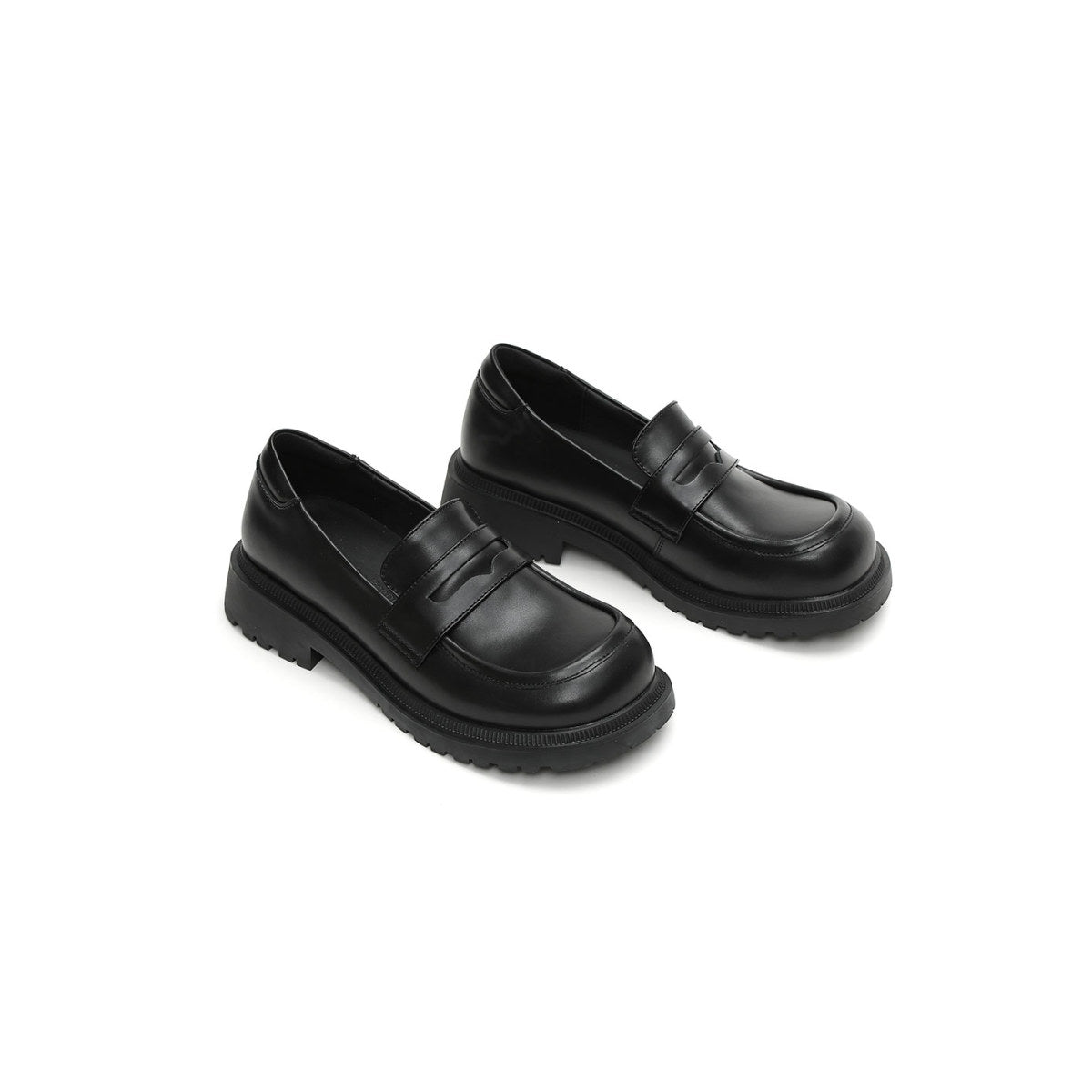 Grace Classic Black Loafers