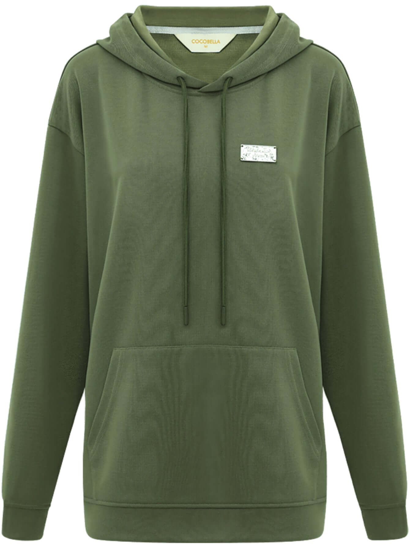 adjustable green hoodie all green 4