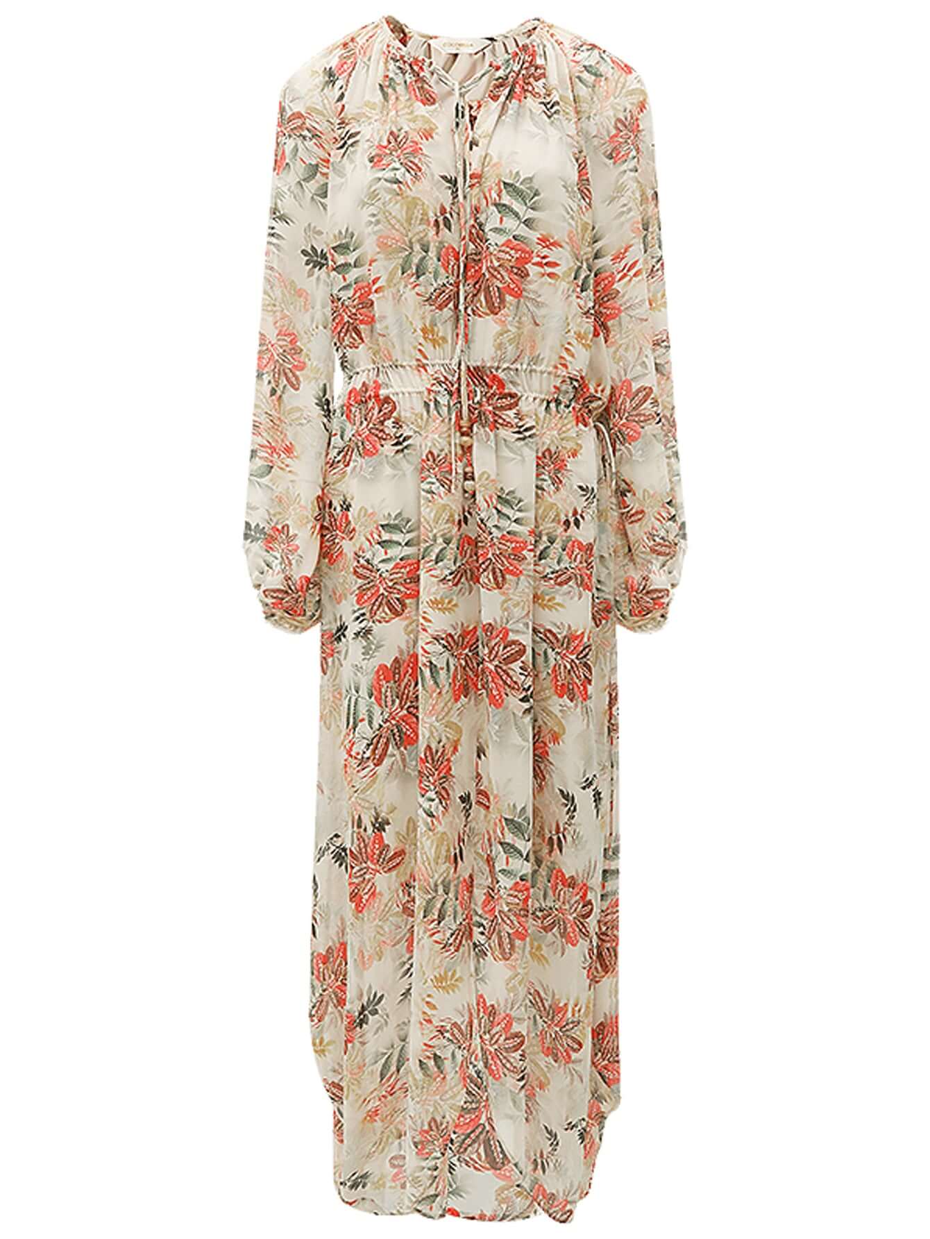 autumn floral chiffon maxi dress all floral 4