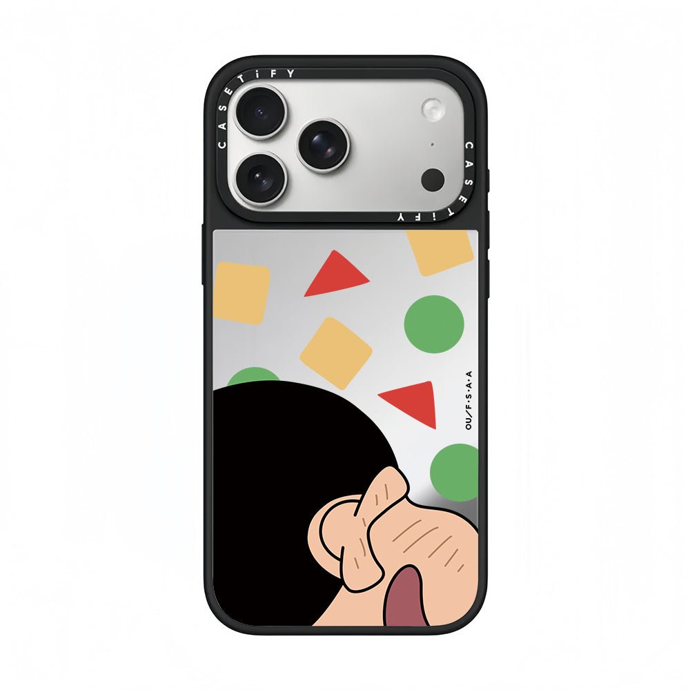 CASETiFY x Crayon Shin - chan Minimal Back View Phone Case - 0cm