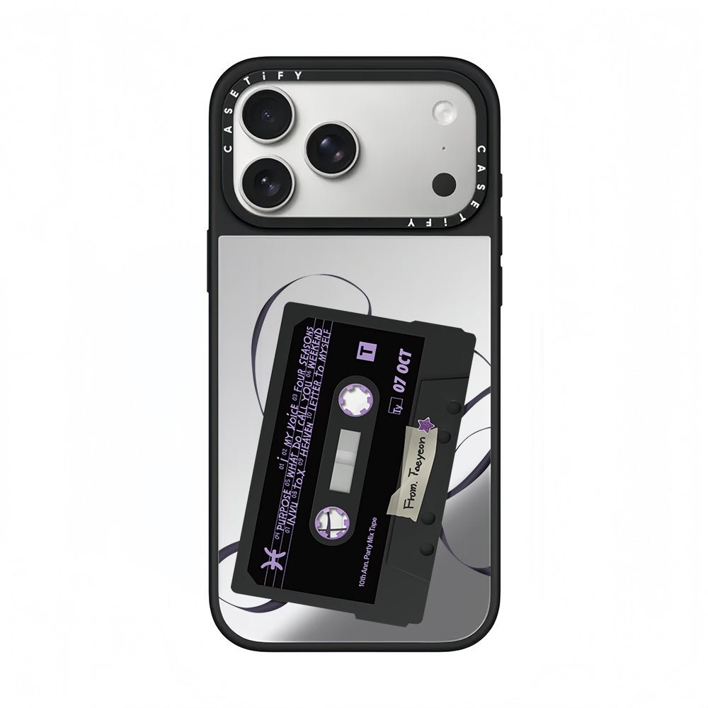 CASETiFY x Taeyeon 10th Anniversary Retro Mixtape Cassette Phone Case - 0cm