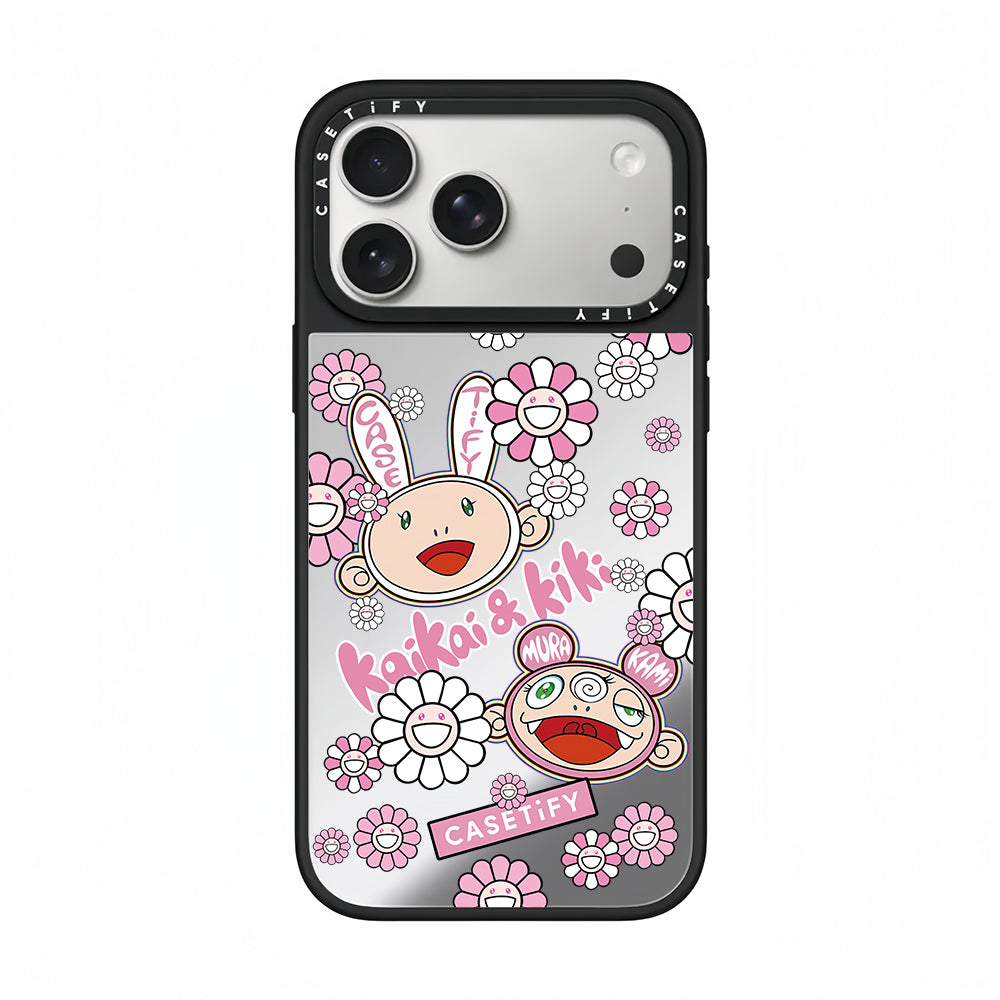 CASETiFY x Takashi Murakami Kaikai & Kiki Flower Pop Phone Case