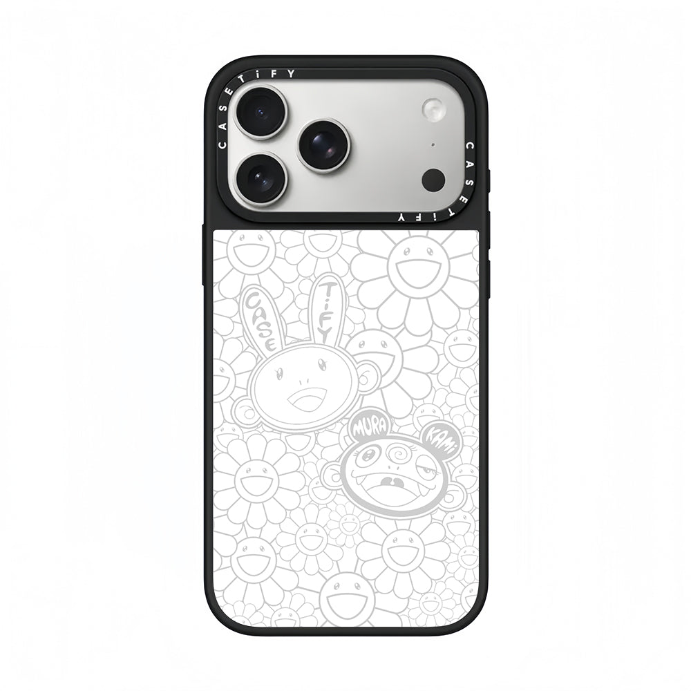 CASETiFY x Takashi Murakami Kaikai & Kiki Flower Sketch Phone Case