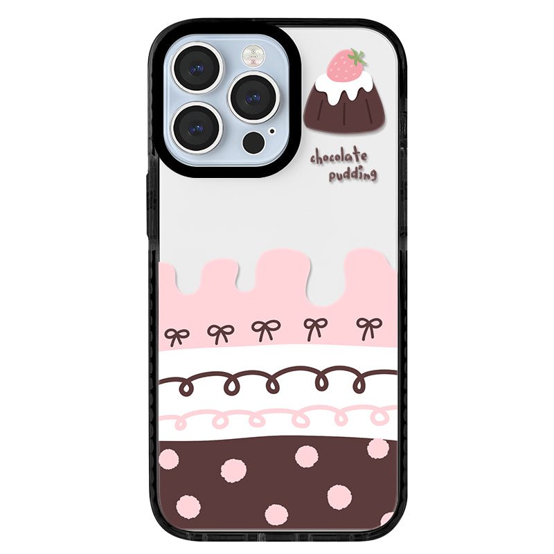 Casey Strawberry Chocolate Pudding AG Matte Phone Case – Slim MagSafe Anti-Fingerprint TPU Protective Cover