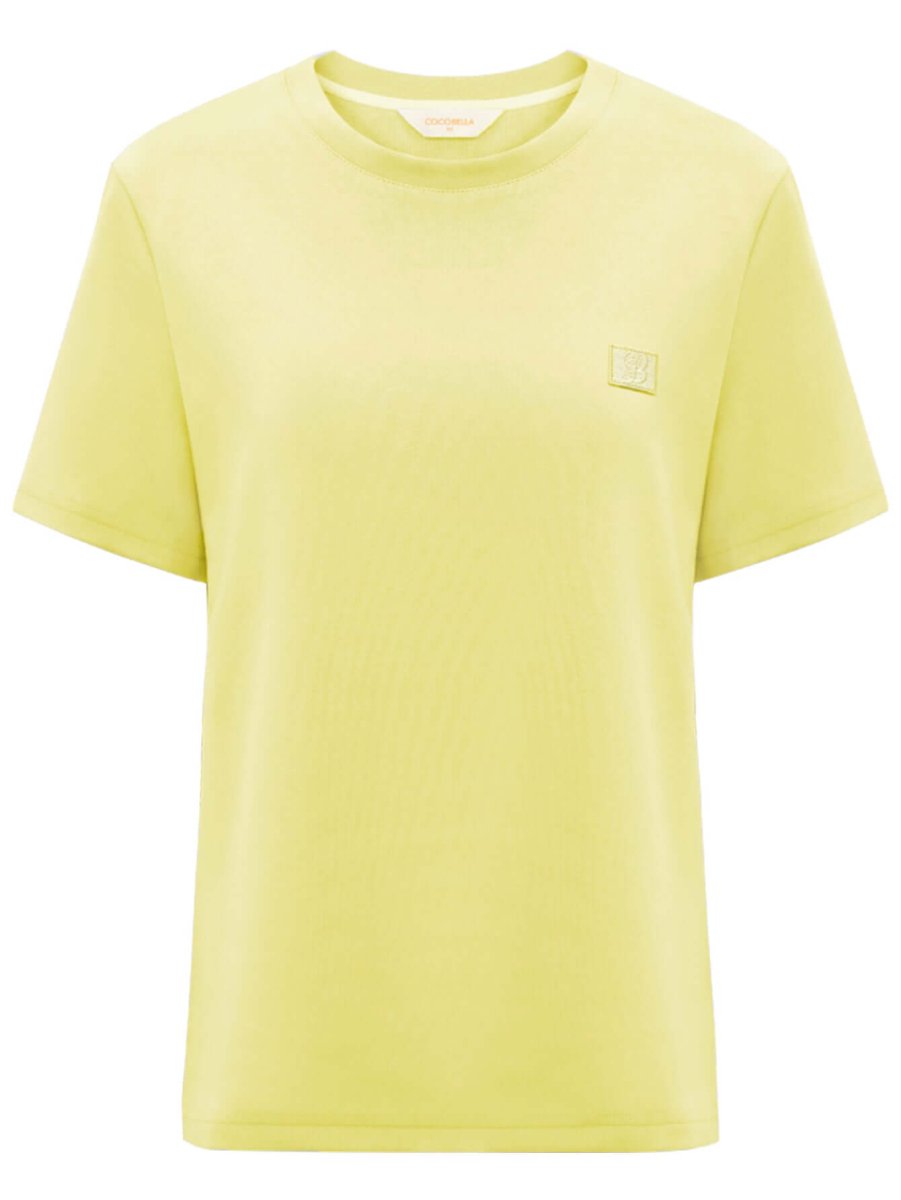 classic pastel short sleeved tee all yellow 4