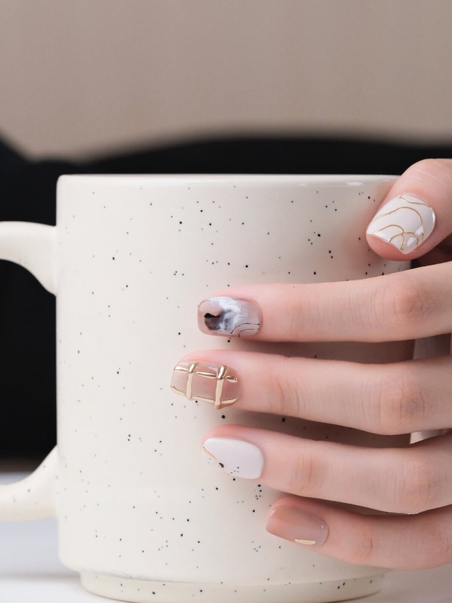Dawn 3D Press-On Nails