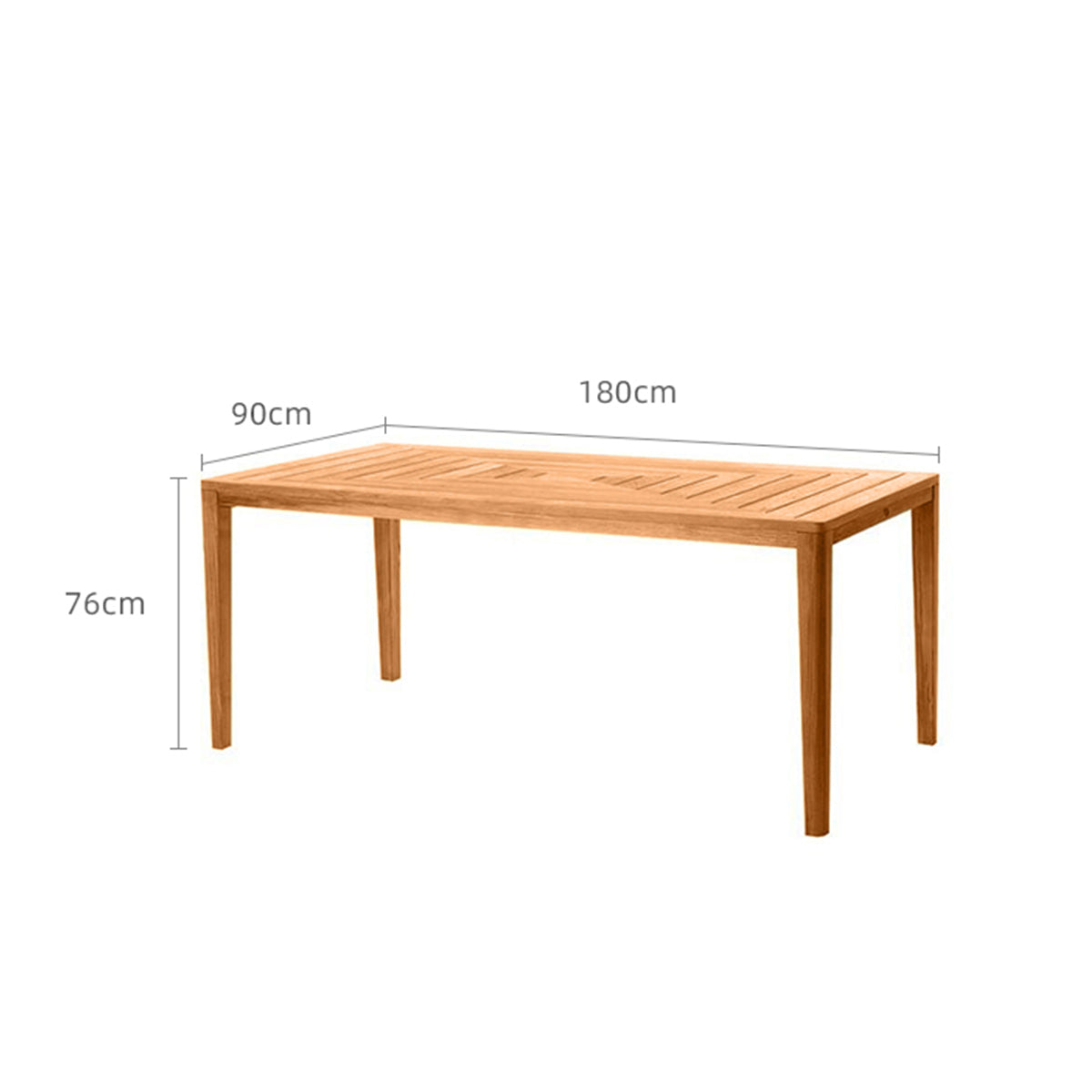 etimoe long teak dining table all 3