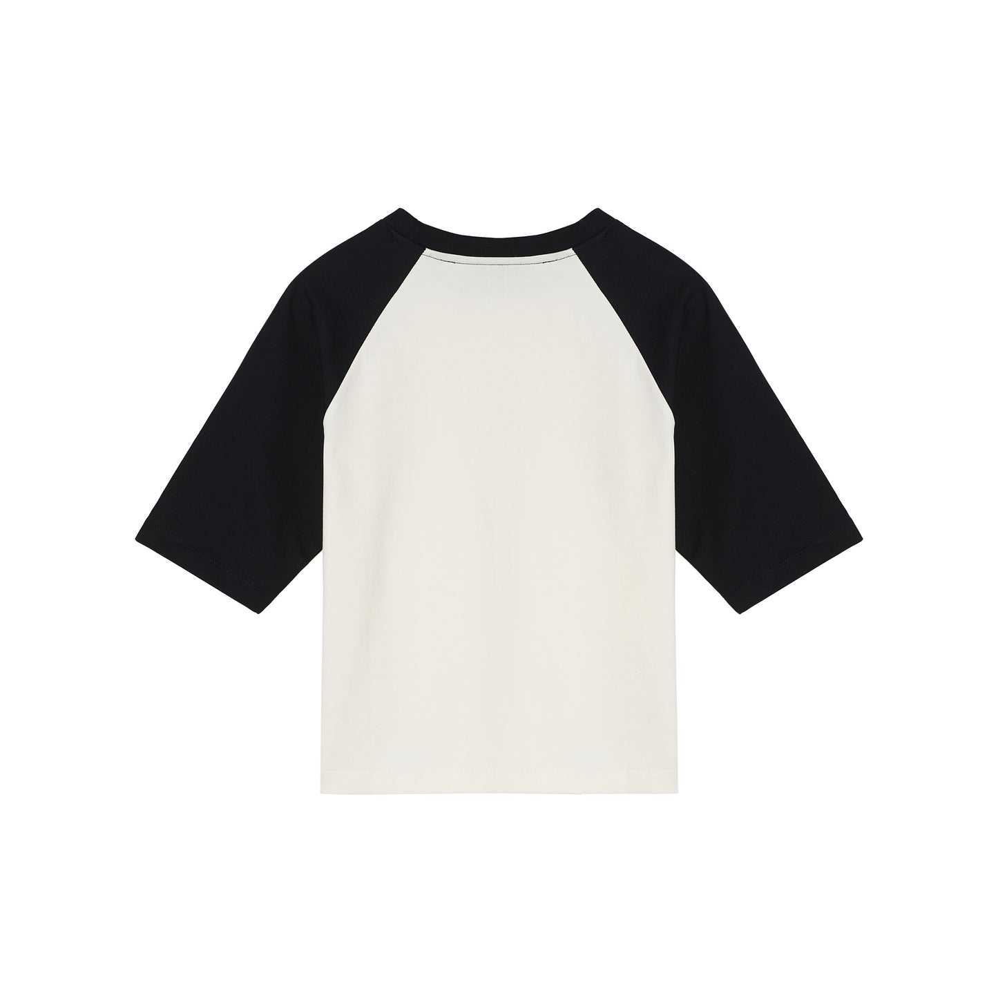 Kids APLUS DMINUS Raglan 3/4 Sleeve T-Shirt – 100% Cotton Color Block Baseball Tee