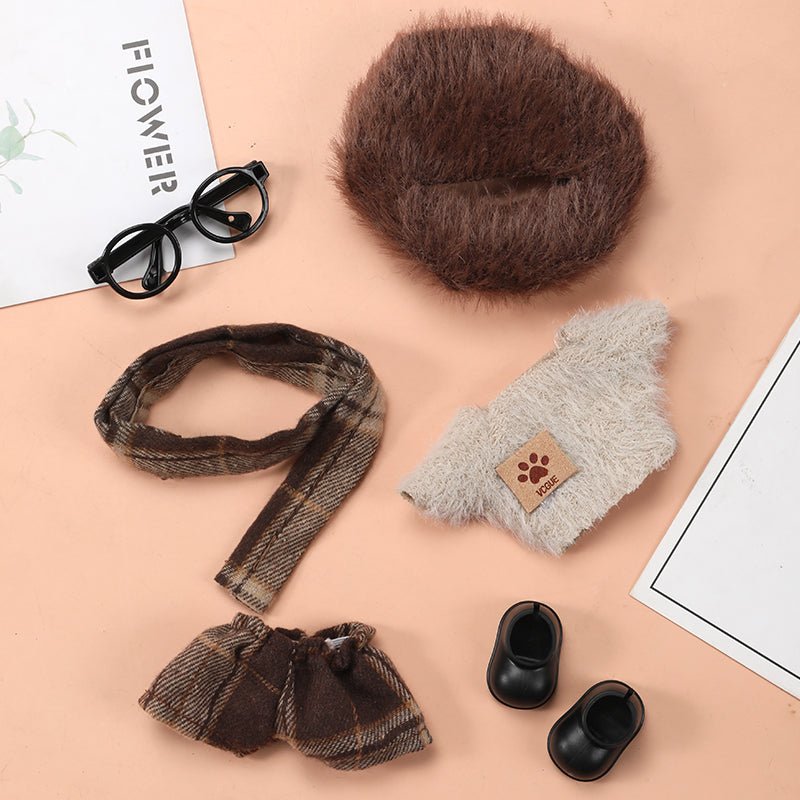 Labubu Choco Chestnut Pants Outfit