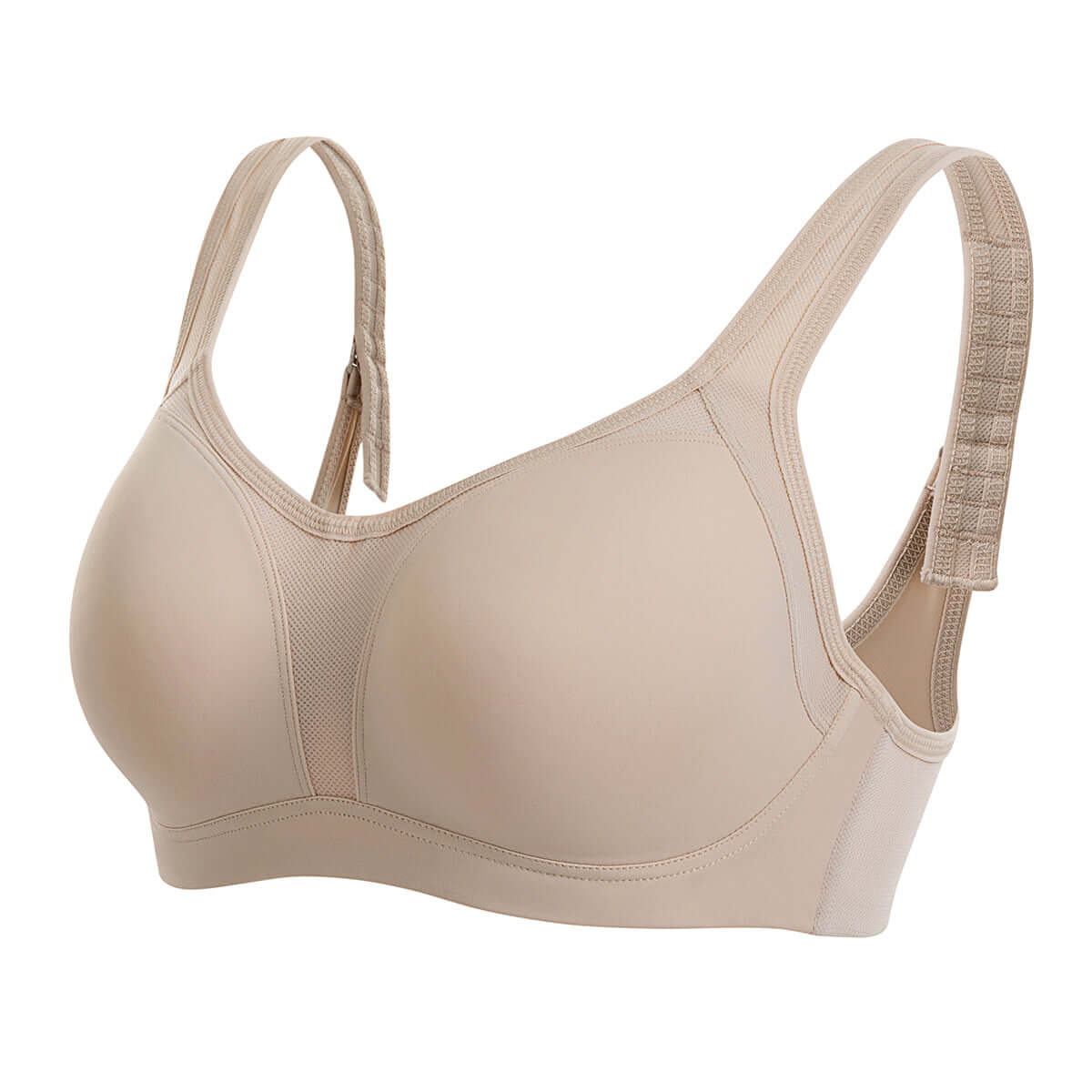 large bust support hight impact running bra all nude 4