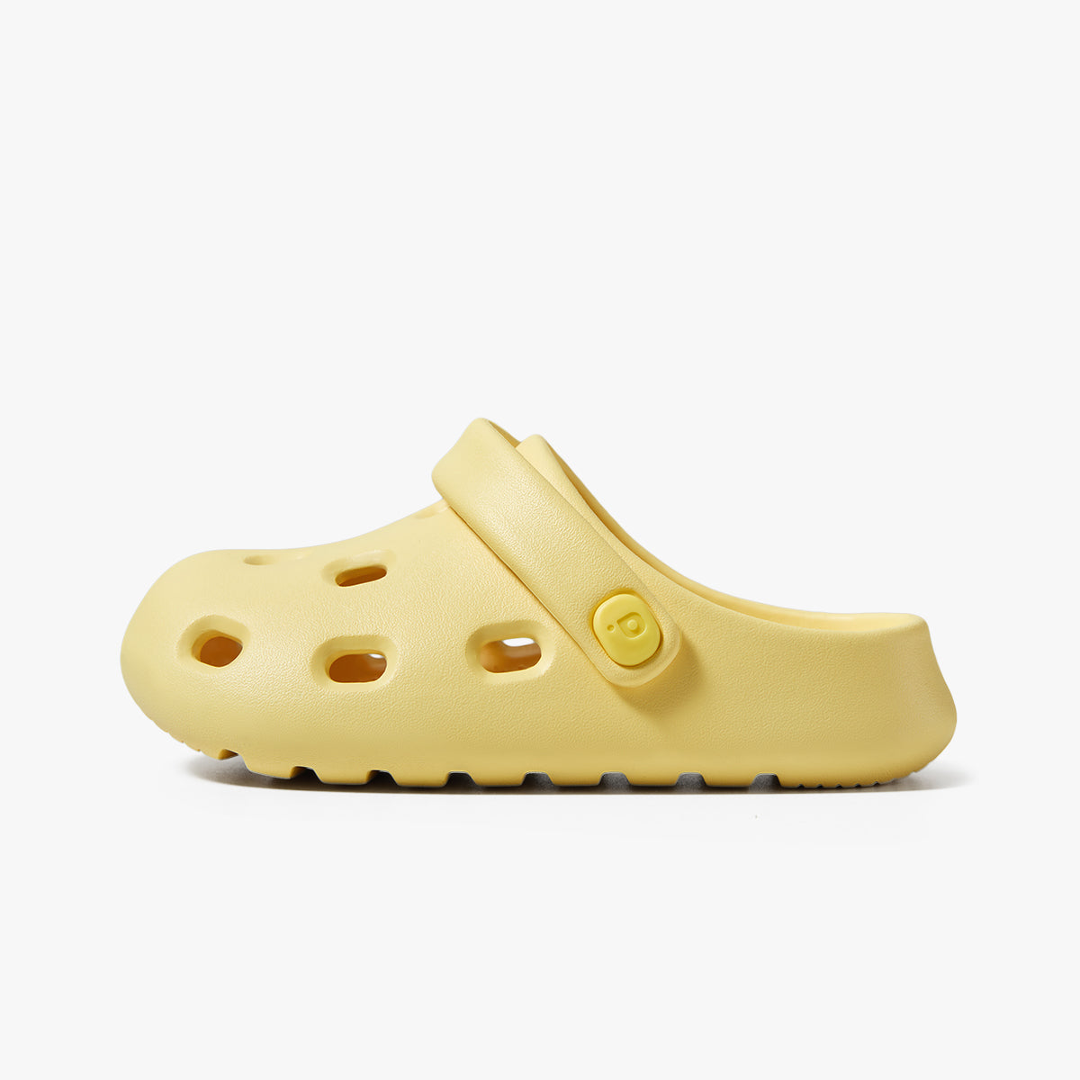 little kids slip on clogs all yellow 1