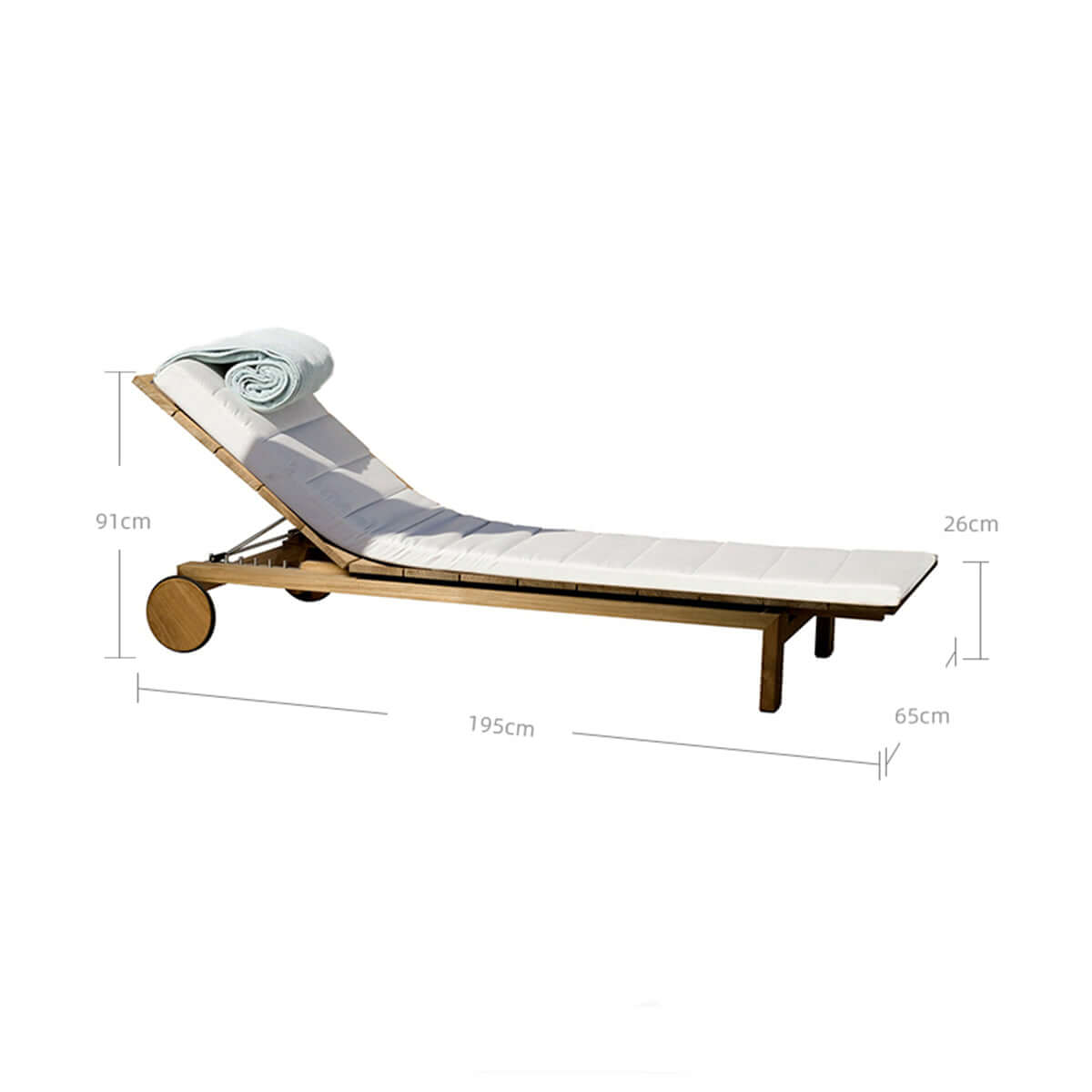 lorna contemporary sun lounger all 4