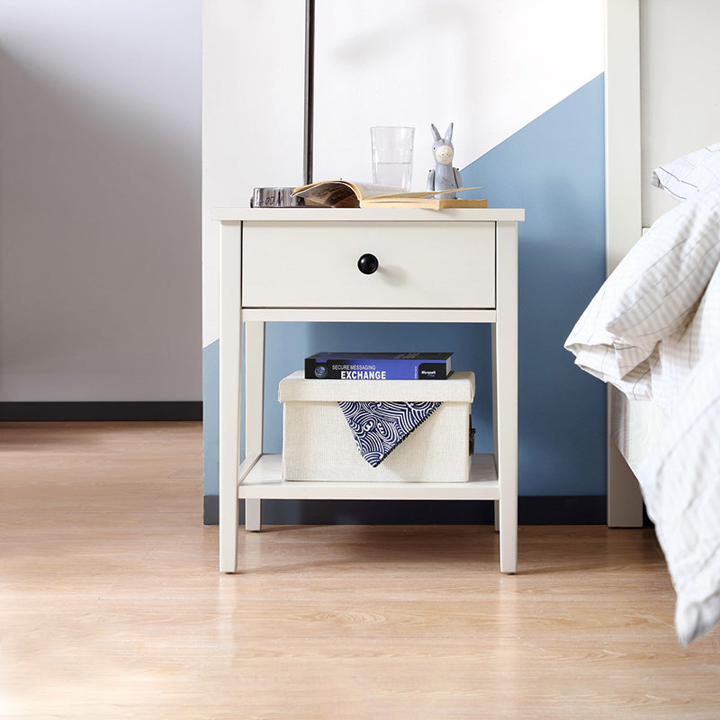minimalist cream storage bedside table all 2