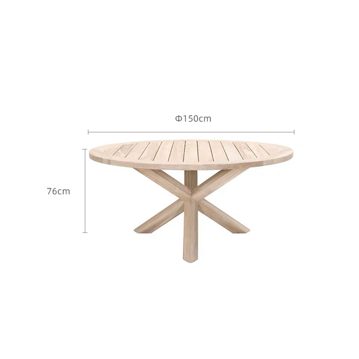 monte round crossleg table all 3