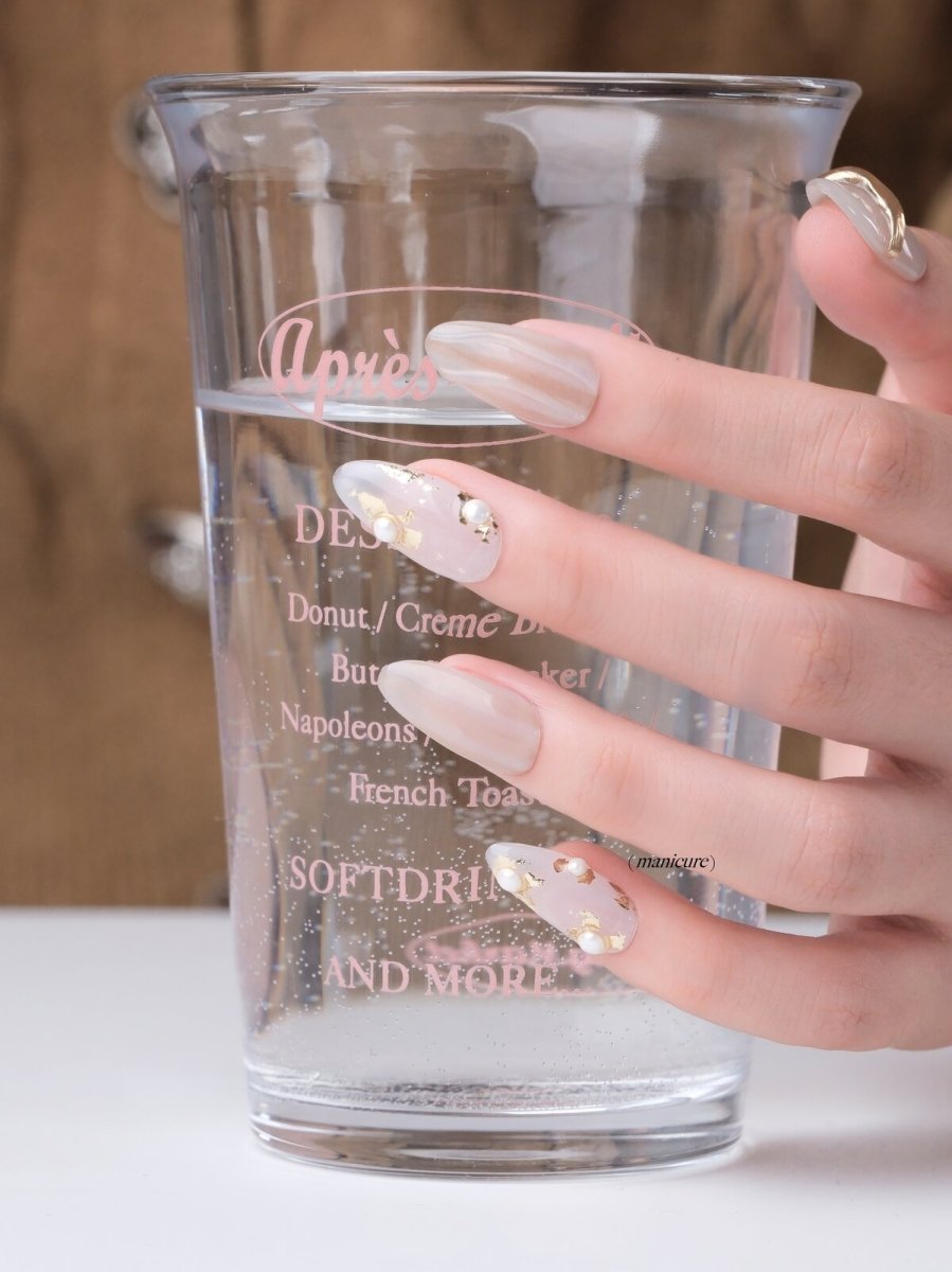Pear Blossom Press-On Nails