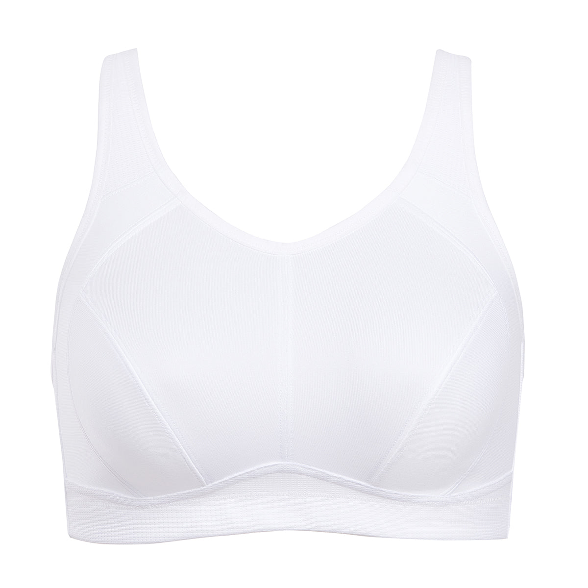 Plus Size High Support Full Coverage Padded Wireless Bra
