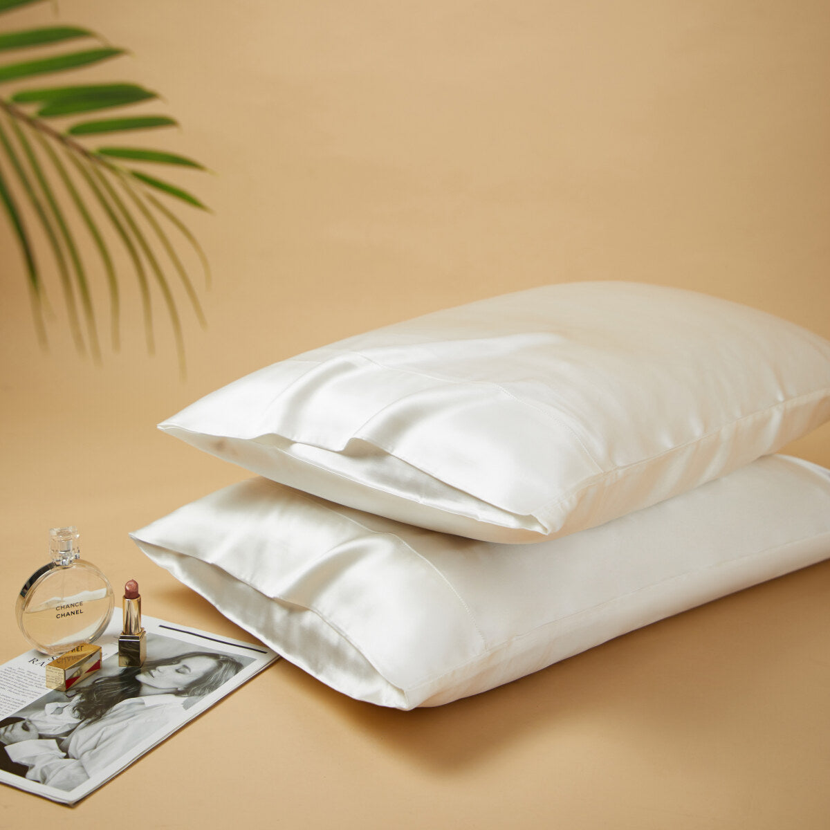 Premium Mulberry Silk Reversible Pillowcase Duo