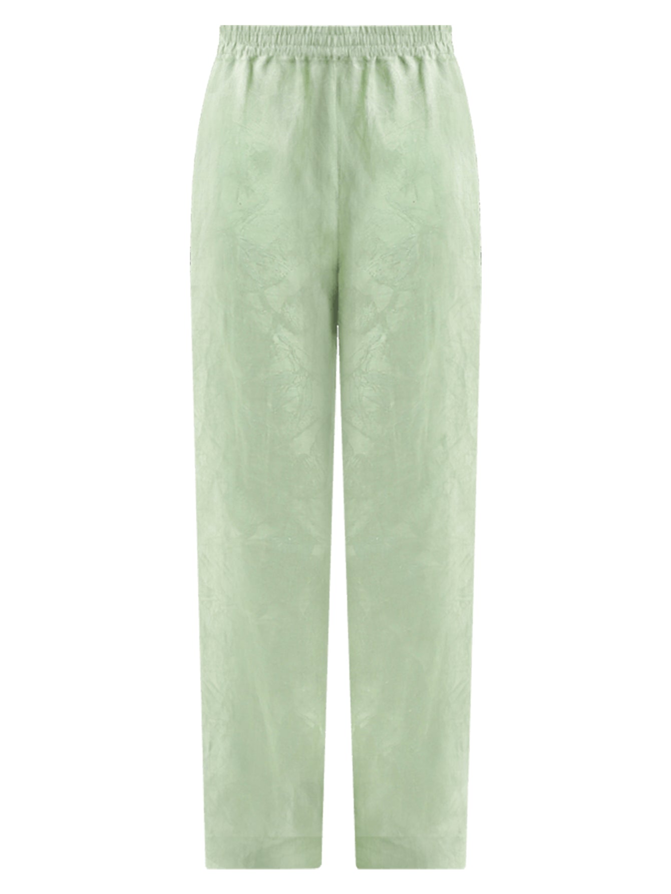 relaxed fit light green ankle pants all green 4