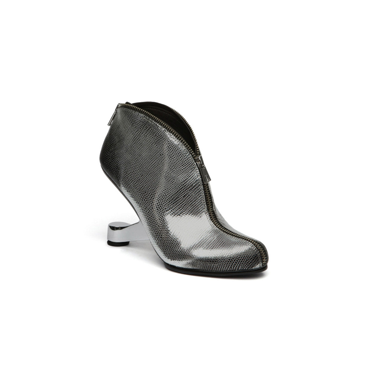 sleek zip up mule boots all gun 2