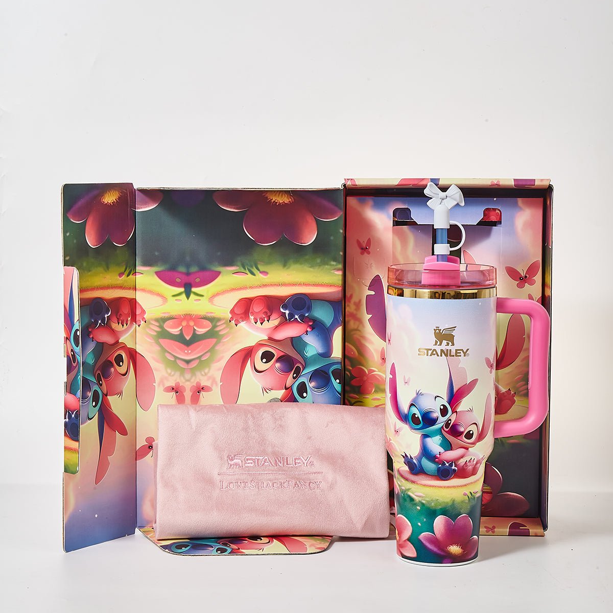 Stanley x Stitch & Angel's Love Garden Tumbler – Limited Edition