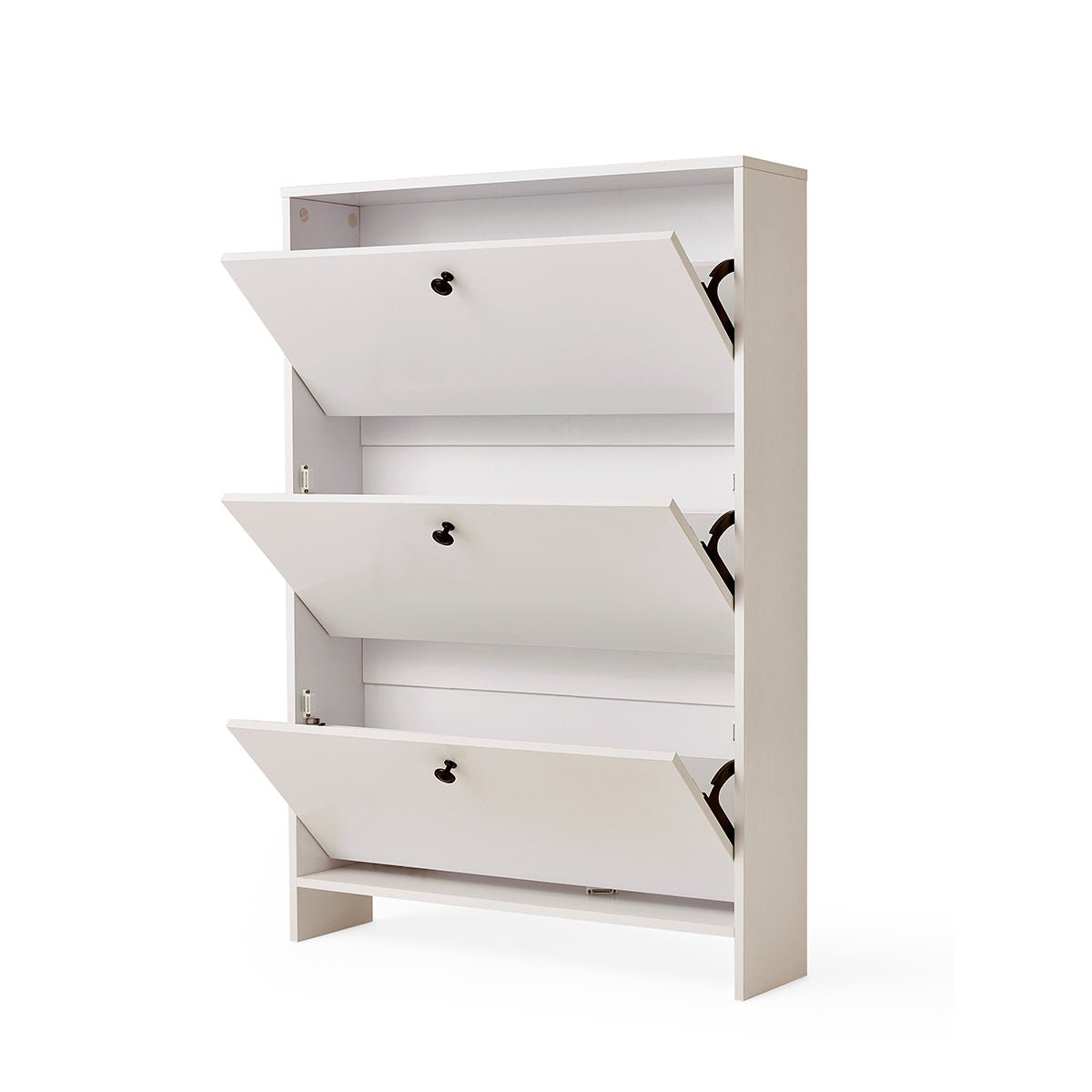 Ultra - Slim Entryway Flip Shoe Cabinet - 0cm