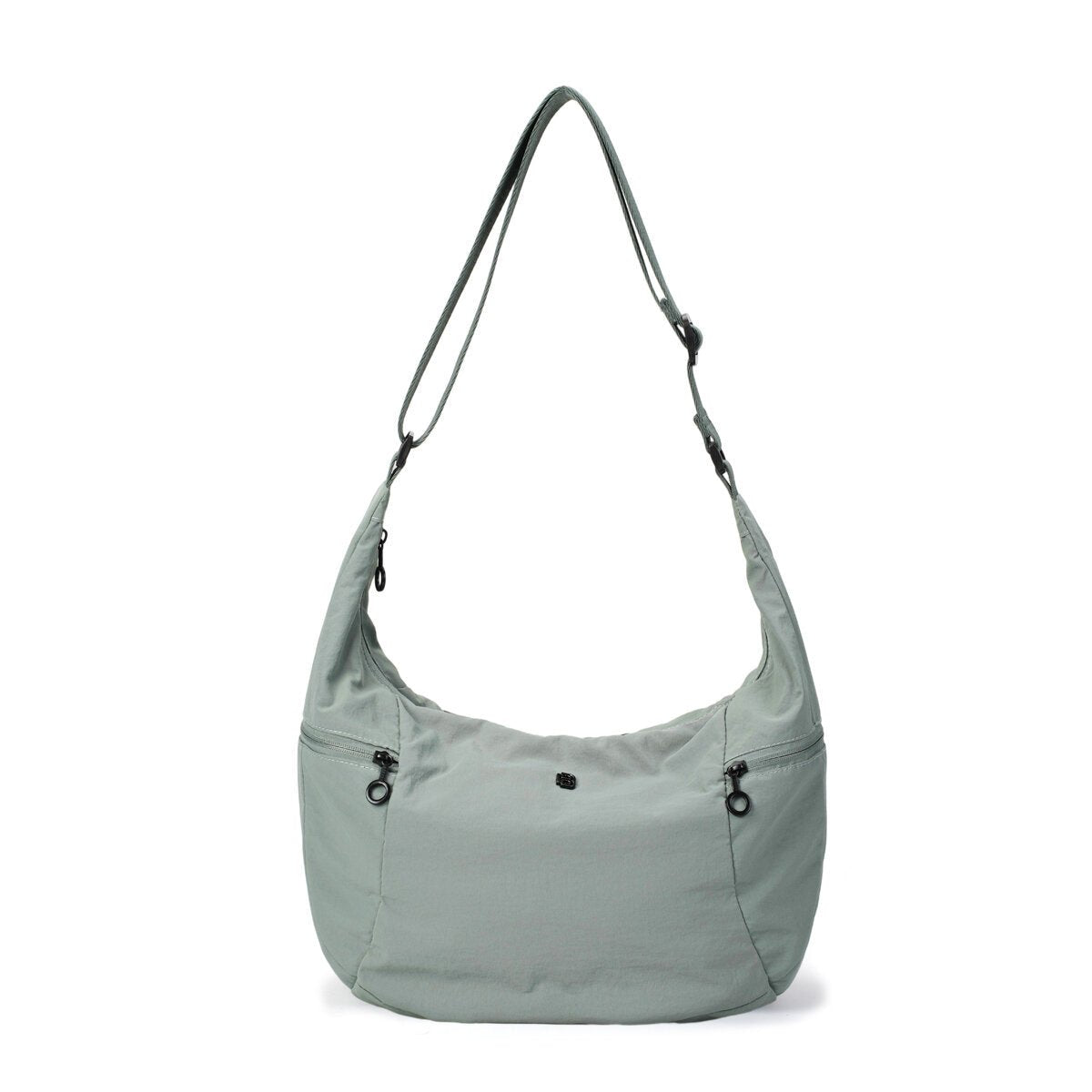 Water-Resistant Nylon Crescent Crossbody Bag – Large Capacity Adjustable Hobo Shoulder Bag
