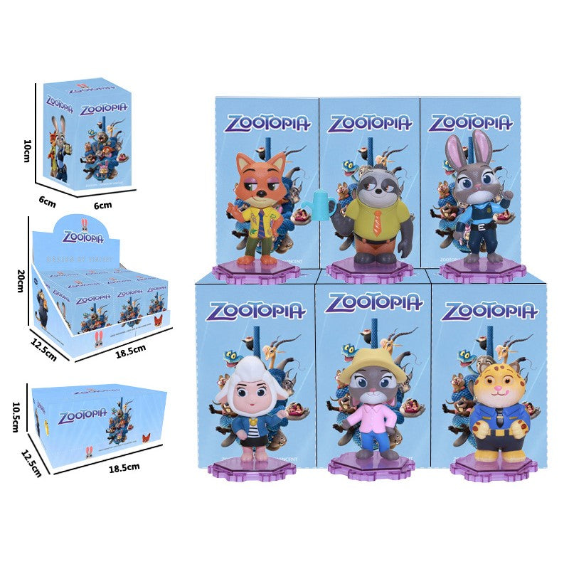 Zootopia Signature Standing Display Series Figurine Set