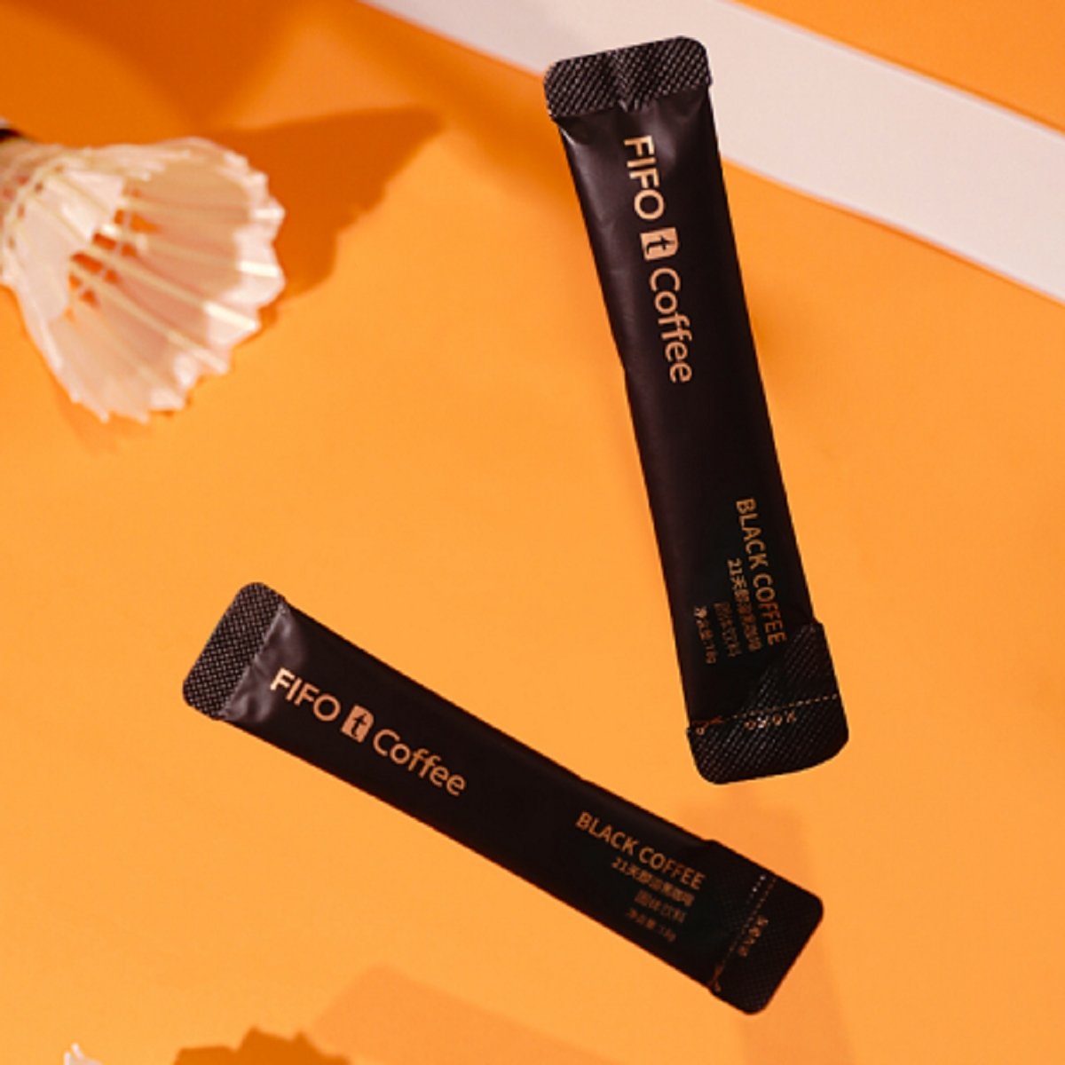 21 Days Fitness Instant Dissolve Black Coffee 37.8g (21 Strips) 0cm