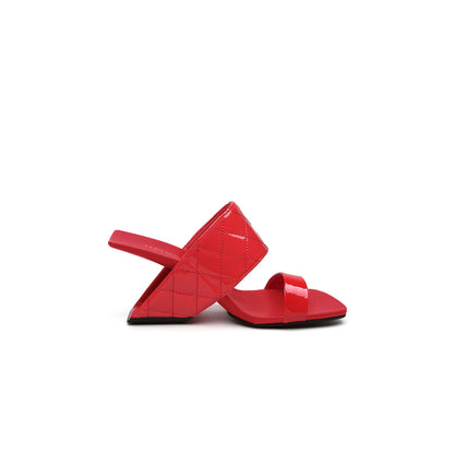 Lively Hollow Heel Red Mules