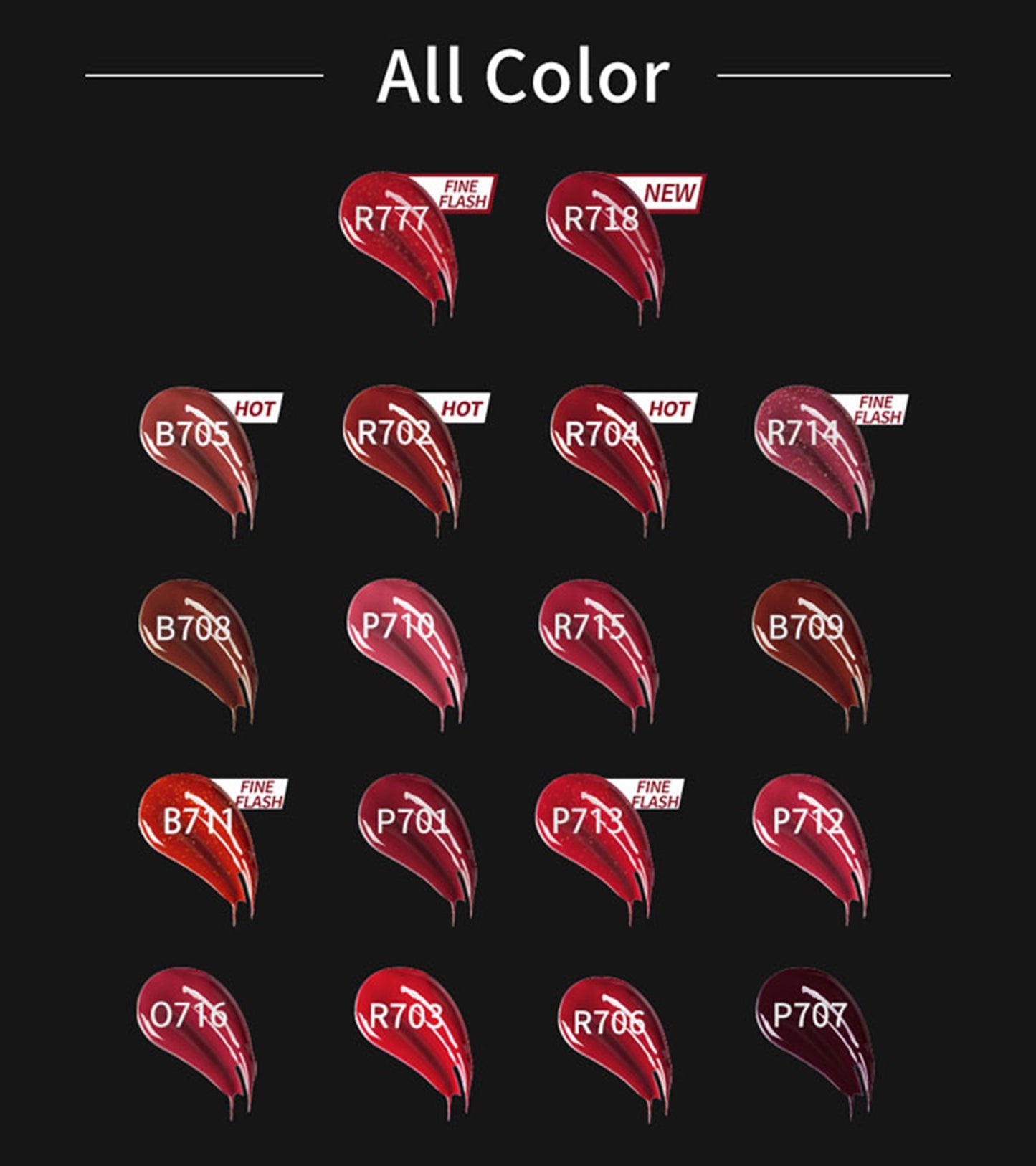 Airy Lip Gloss Mirror Series B705 0cm