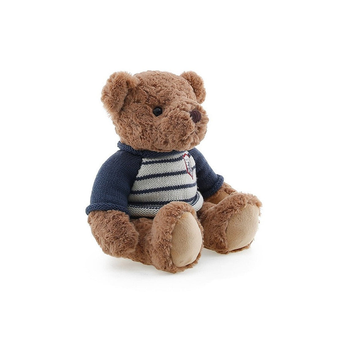 Badge Chocolate Teddy Bear Plush Doll - 0cm