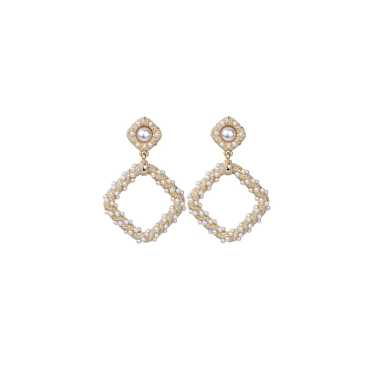 Baroque Glow Gold Earrings