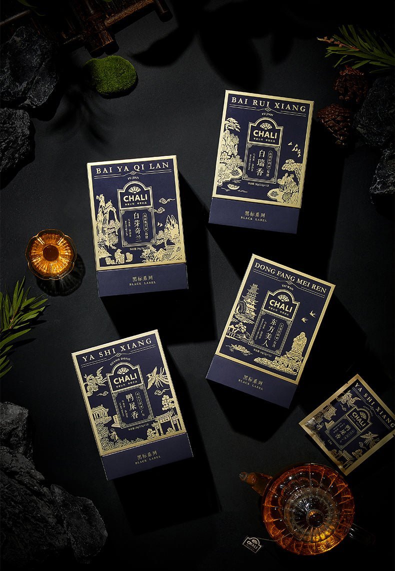 Black Label Oolong Tea Series Ya Shi Xiang 30g (12 Tea Bags) 0cm