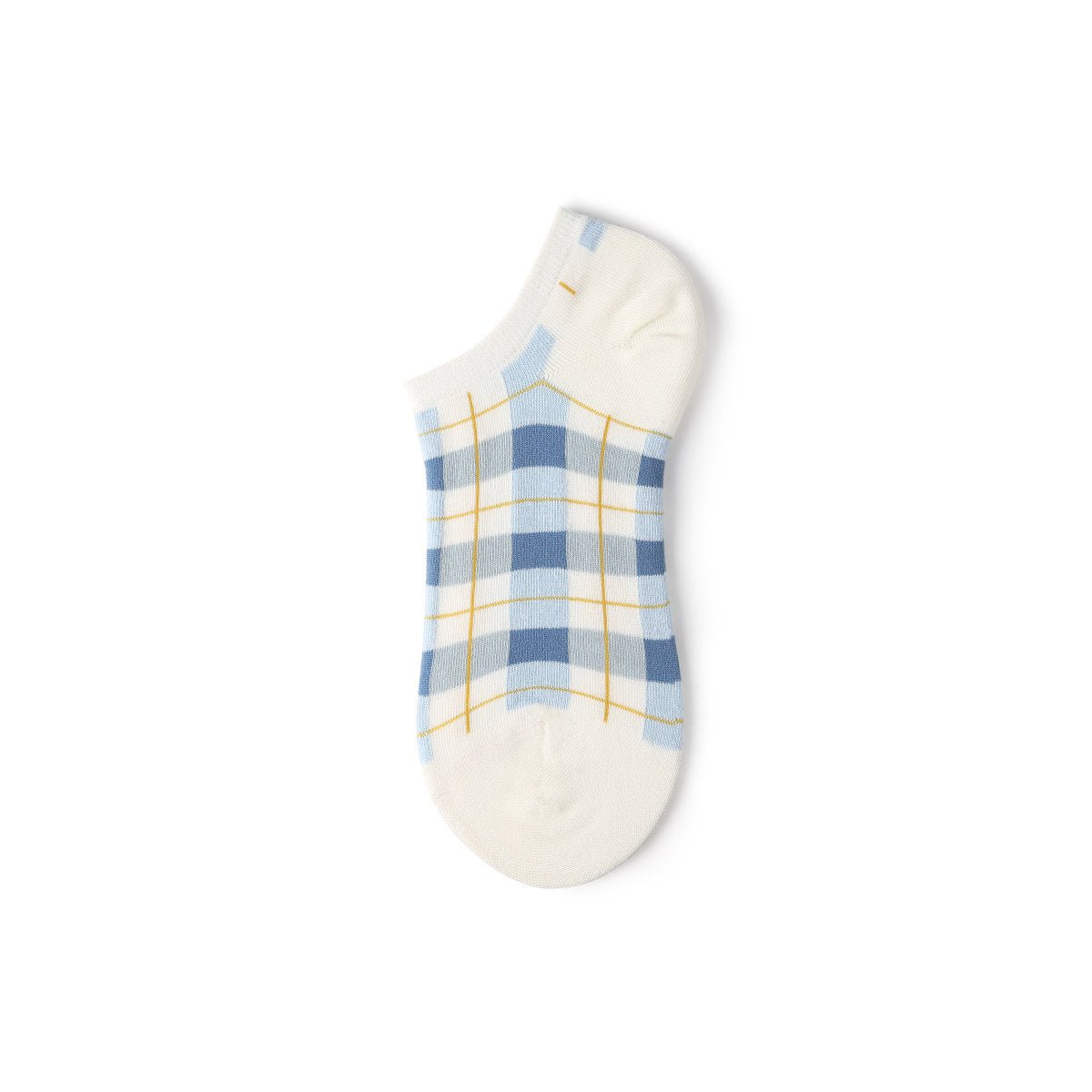 Blue Sky Summer Women 5pcs Ankle Socks Set 0cm