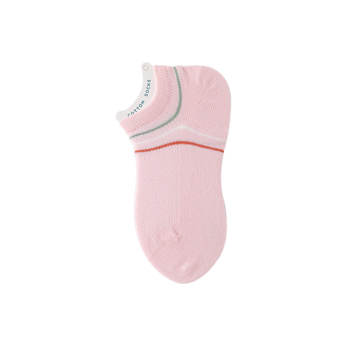 Blush Bunny Thin Mesh Breathable Girl 5pcs Ankle Socks Set 0cm