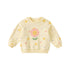 Bright Day Girl Yellow Pullover Sweater - 0cm