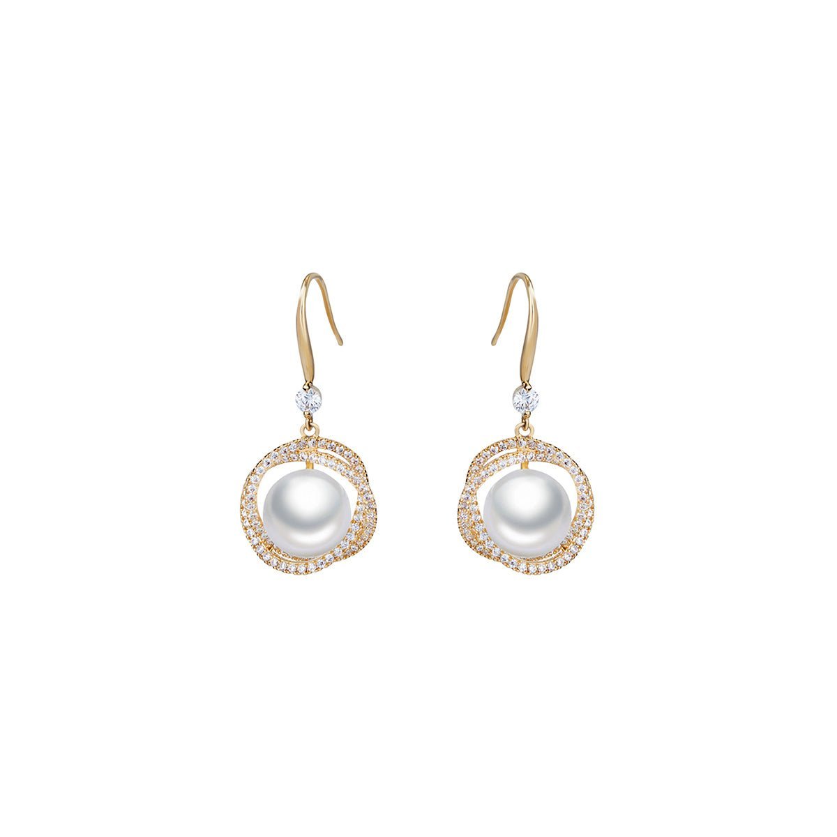 Brilliant Lux Gold Earrings
