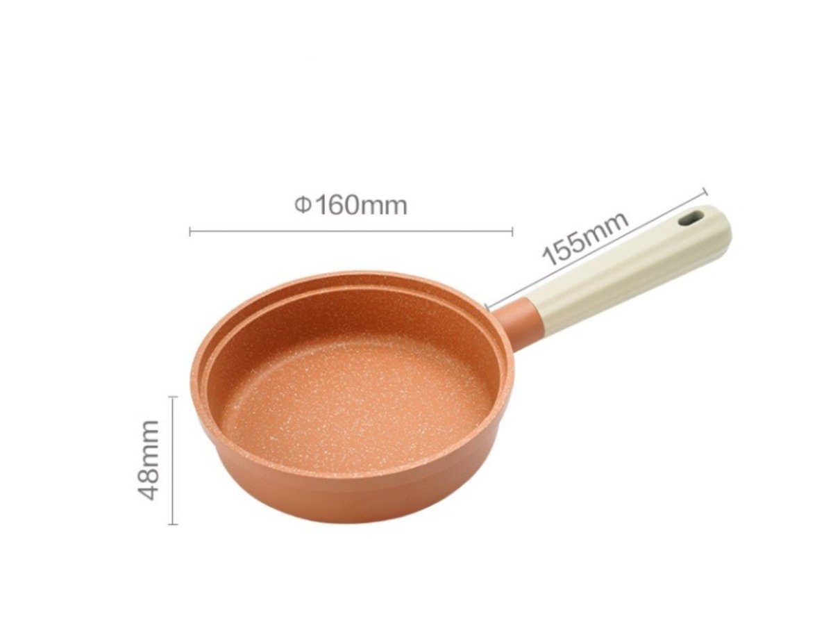 Cactus Baby Food Cooking Orange Pot 0cm