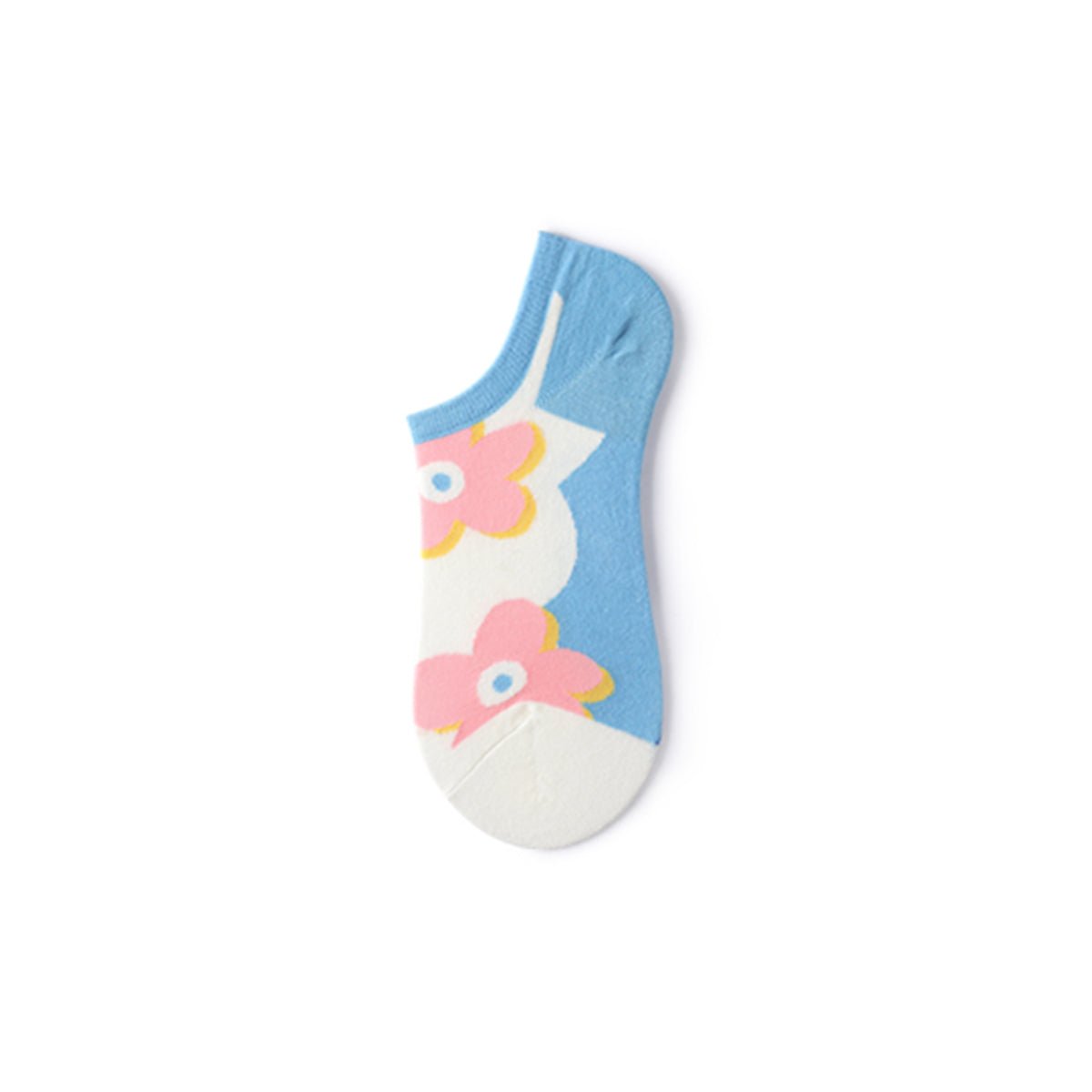 Cartoon Animals Summer Women 5pcs Ankle Socks Set 0cm