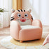 Cheeky Tiger Kids Pink Sofa - 0cm