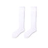 Classic Everyday 36cm All-season Women White Knee High Socks - 0cm