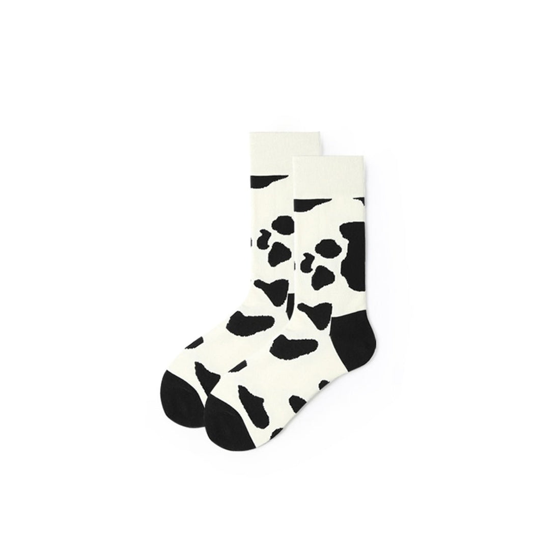 Classic Milk Cow All-season Unisex Crew Socks - 0cm