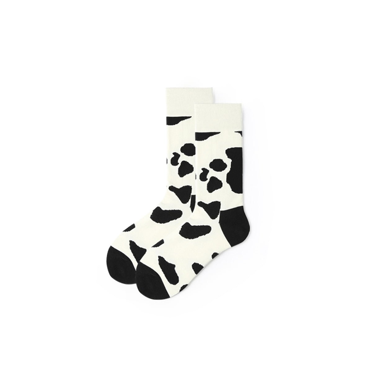 Classic Milk Cow All season Unisex Crew Socks