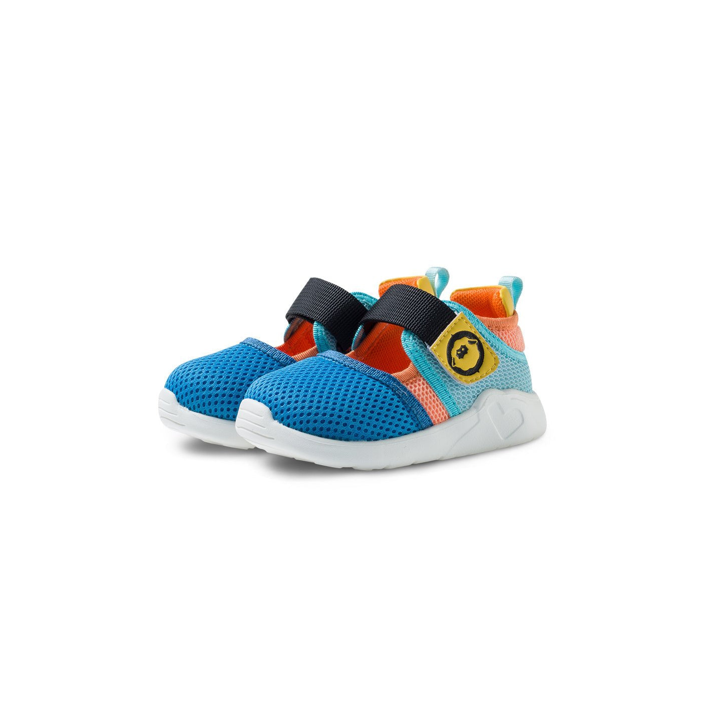 Cloudy Step Soft Sole Anti-slip Pre-walker Blue Baby Sneakers - 0cm