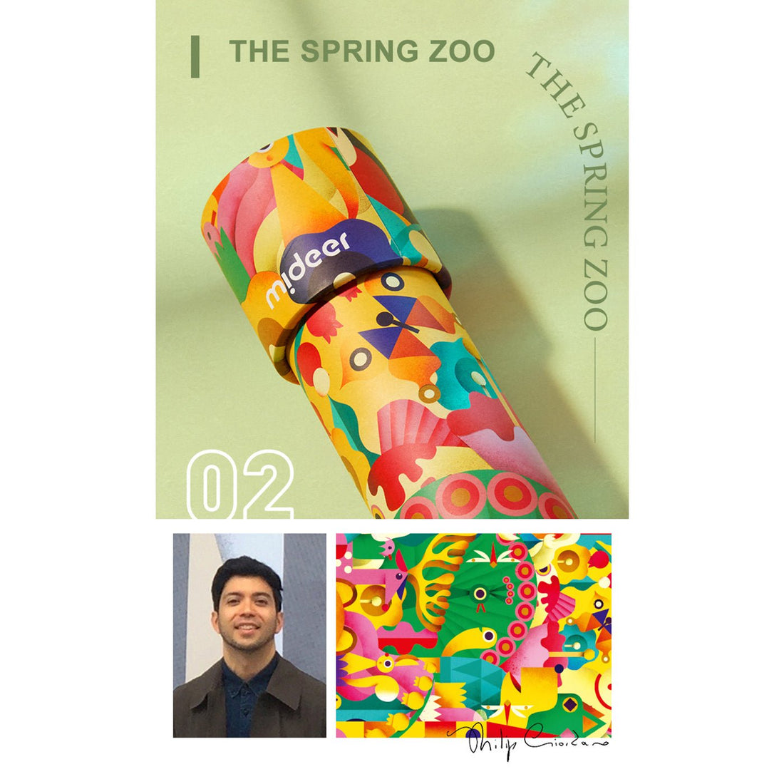 Colorful Kaleidoscope - A Day In The Spring Zoo - 0cm